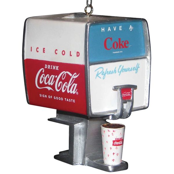 Coke Refresh Yourself Dispenser Ornament - Culbreth & Co.